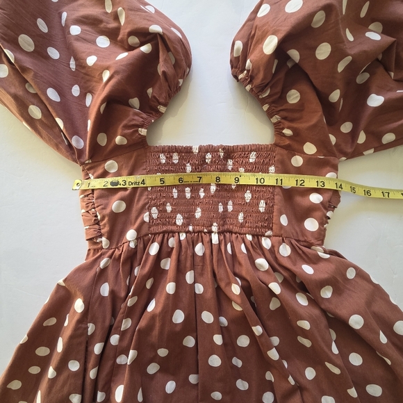 Abercrombie & Fitch Puff Sleeve Mini Day Dress - Picture 5 of 7